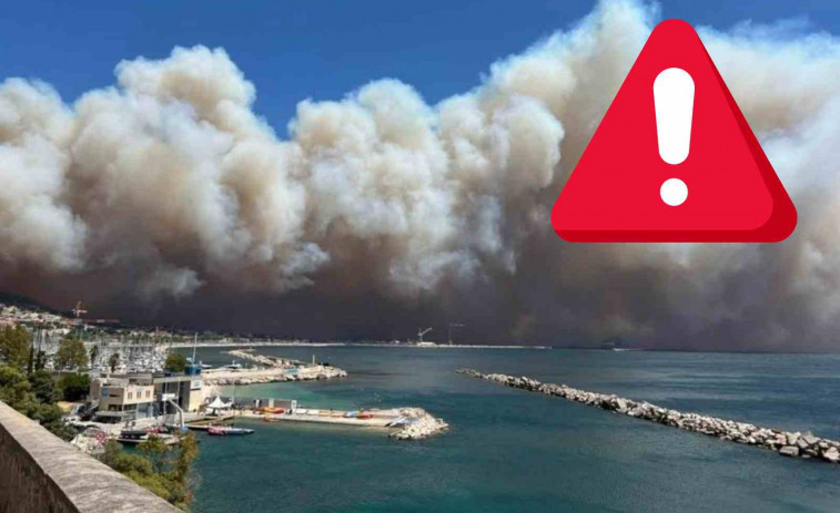 VÍDEO | Un gran incendi arrasa Marsella: evacuacions forçoses i tancament d'infraestructures