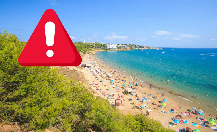 Perill a la Costa Daurada: tanquen 20 platges per risc extrem per als banyistes