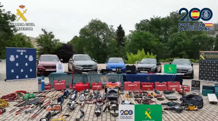 Cau la banda criminal que va assaltar 13 bancs i es va portar més de 400.000 euros en tota Espanya
