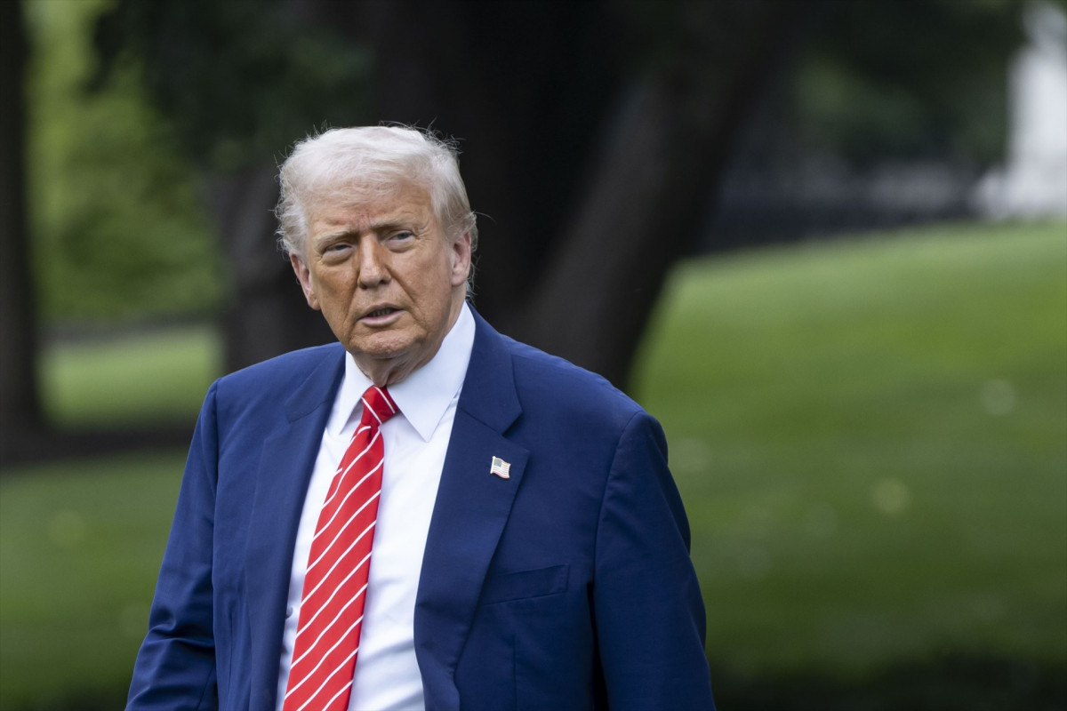 EuropaPress 6762995 30 may 2025 us washington us president donald trump departs the white house