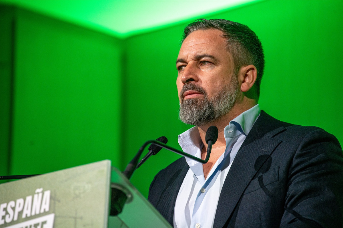 EuropaPress 6829746 lider vox santiago abascal interviene presentacion programa economico