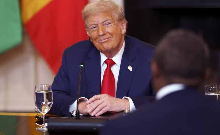 Trump pregunta al president de Libèria on ha après anglès, la llengua oficial del seu país