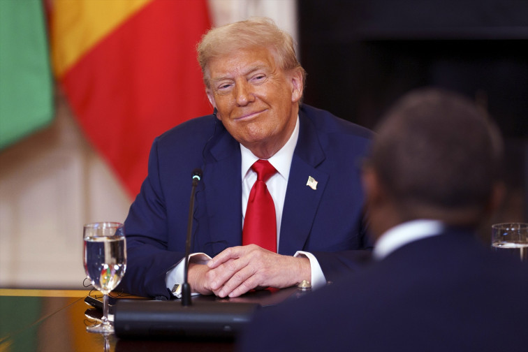 Trump pregunta al president de Libèria on ha après anglès, la llengua oficial del seu país