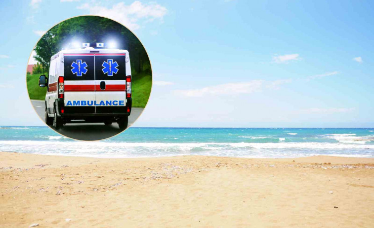 Mor un adolescent en una platja sepultat per la sorra del forat que estava cavant