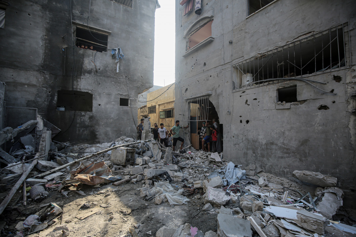 EuropaPress 6853103 july 11 2025 gaza city gaza strip palestinian territory view of destruction