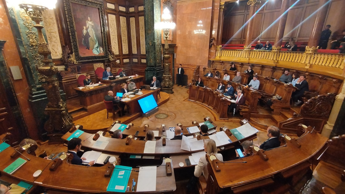 EuropaPress 5716456 pleno ayuntamiento barcelona enero