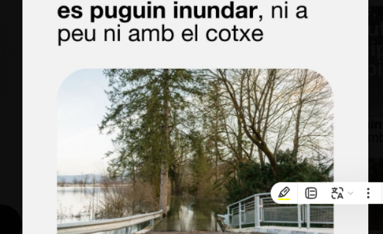 La Generalitat recorda el consells en cas de pluges intenses