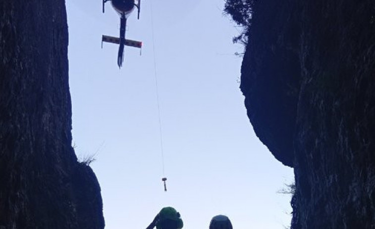Rescat aeri a Montblanc: evacuen en helicòpter a dona en estat crític