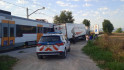 Descarrila un tren per la col·lisió d'un camió en un pas a nivell entre Balenyà i Els Hostalets i Centelles
