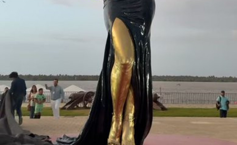 La ciudad colombiana  estrena nueva 'Celebridad': la impresionante estatua de Sofía Vergara de más de cinco toneladas