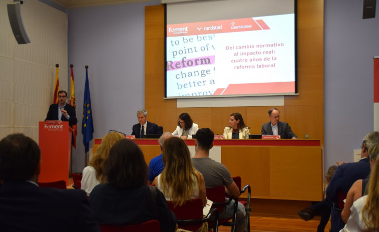 Foment del Treball alerta de la incertesa sobre l'eficàcia de la reforma laboral de 2021