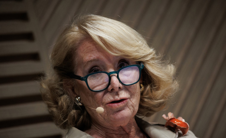 Esperanza Aguirre exculpa a Feijóo i demana explicacions a Rajoy pel cas Montoro