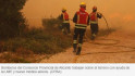 Els mitjans aeris es reincorporen a l'incendi forestal que amenaça el paratge de la Font Vermella a Alacant
