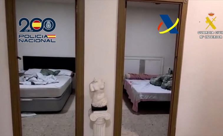 Alliberades 162 dones víctimes d'explotació sexual, 16 d'elles a Catalunya, en una macrooperación amb 37 detinguts