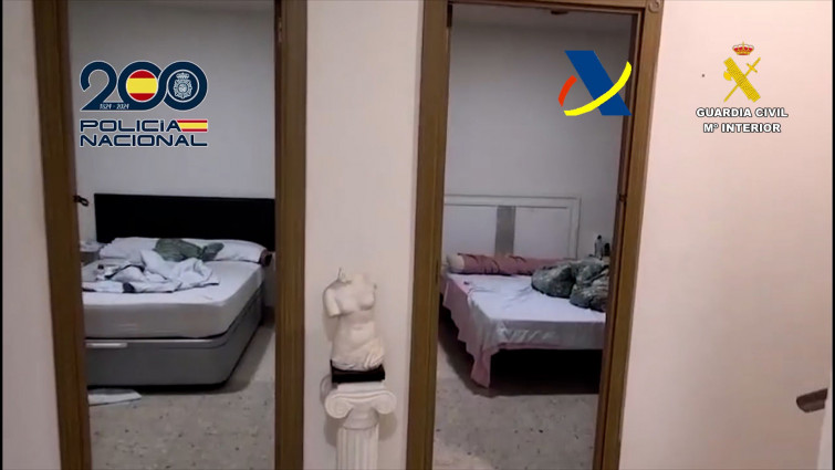 Alliberades 162 dones víctimes d'explotació sexual, 16 d'elles a Catalunya, en una macrooperación amb 37 detinguts