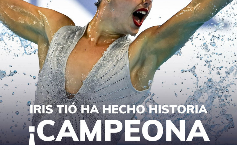 Iris Tió gana el primer or individual per a Espanya en el mundial de Natació Artística