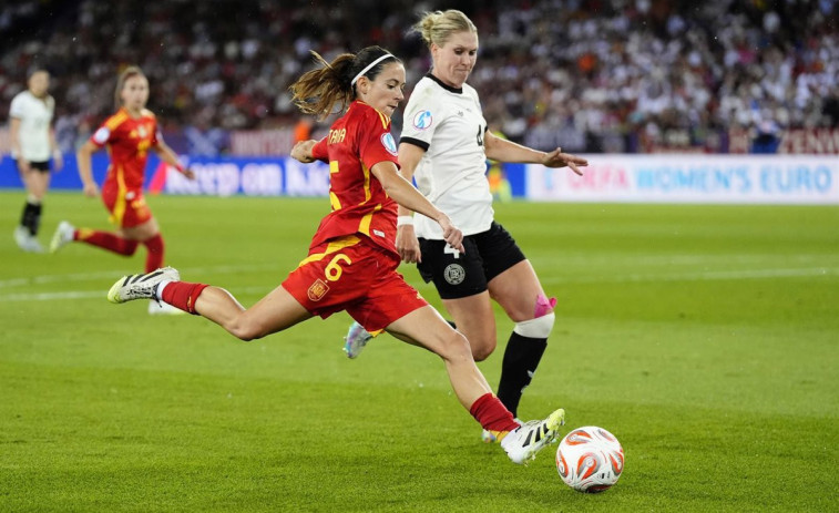 Aitana Bonmatí i Cata Coll salven a Espanya i la fiquen en la seva primera final d'Eurocopa