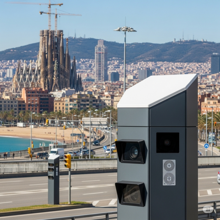 La vigilància en carretera s'intensifica a Barcelona: dos nous radars clau entraran en acció al setembre