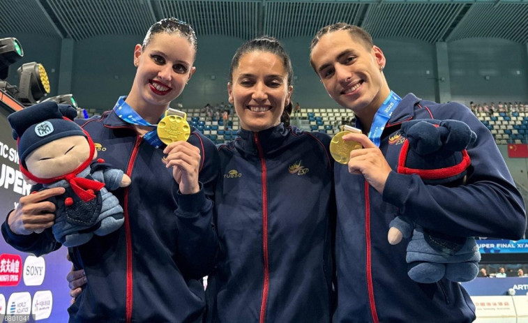 La natació espanyola es vesteix d'or: vuitena medalla de la mà d'Iris tió i Dennis González