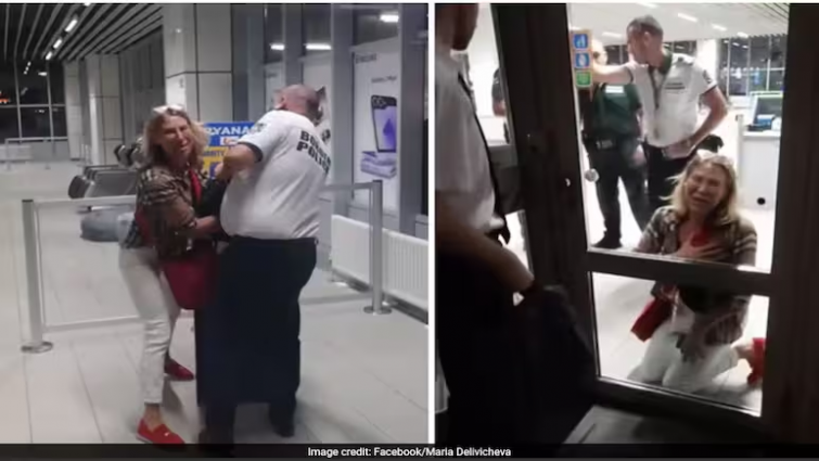 VÍDEO:  la desesperació en genolls: passatgera de Ryanair suplica abordar després de ser impedida pel seu equipatge