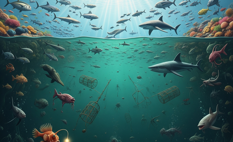La disminució de l'oxigen oceànic amenaça la vida marina profunda i el clima global