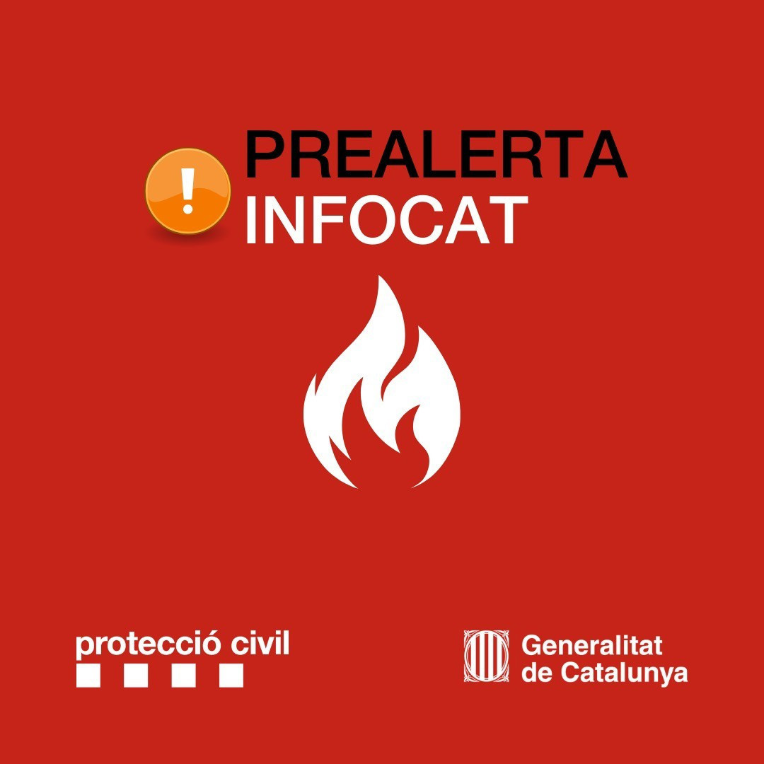 El plan Infocat se mantiene en prealerta.