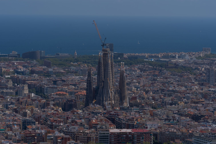 La Sagrada Família es converteix en l'edifici més alt de Barcelona