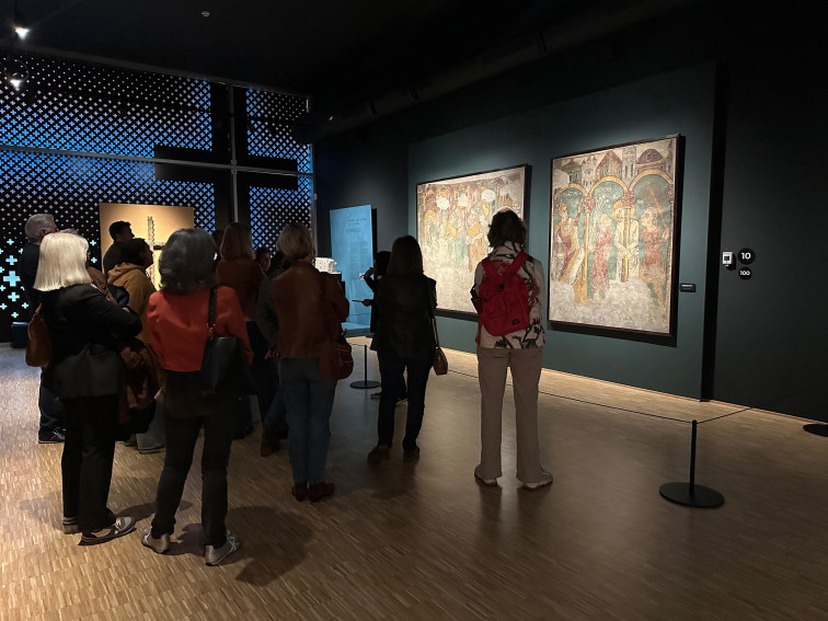 Les pintures de Sant Esteve d'Andorra atreuen gairebé 12.000 visitants el primer any