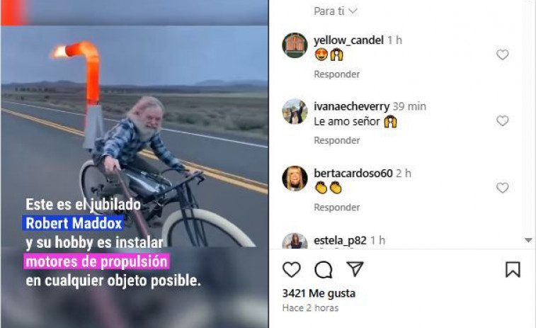 Qui és el pensionista que posa motors de reacció en tot?