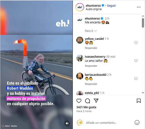 Qui és el pensionista que posa motors de reacció en tot?