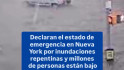 Nova York col·lapsa sota l'aigua després de pluges torrencials sense precedents