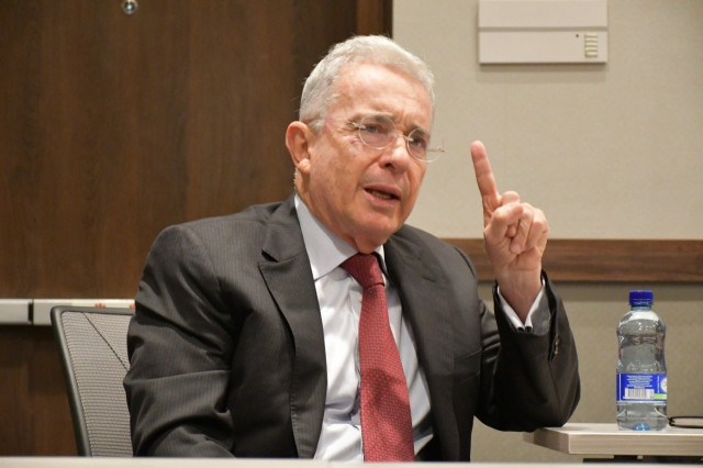 EuropaPress 4584247 expresidente colombia alvaro uribe