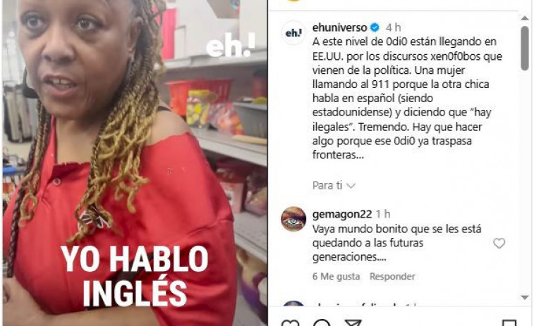 Creix l'alarma per l'auge de l'odi xenòfob als EUA després del polèmic episodi en un supermercat