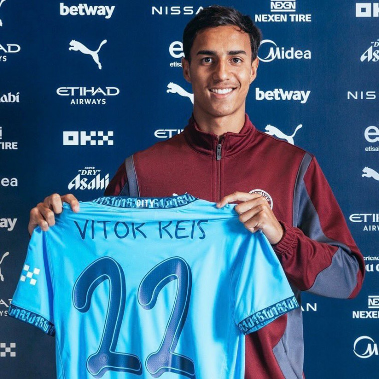 Girona i Manchester City acorden la cessió de Vitor Reis i treballen per Claudio Echeverri
