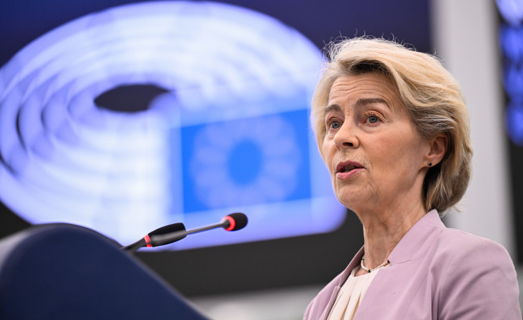 L'avió de Von der Leyen sofreix un atac