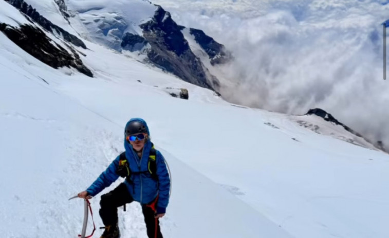 Un nen d'11 anys bat un rècord mundial en coronar un cim de gairebé 5.000 metres