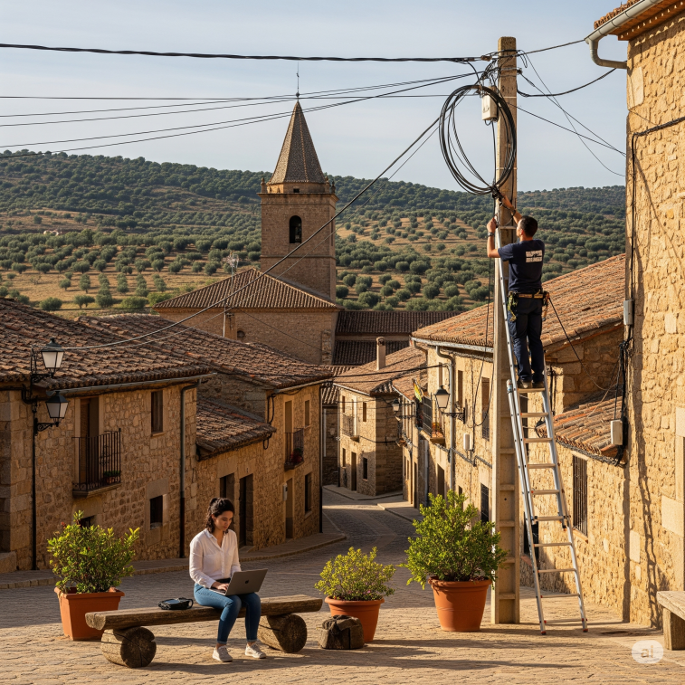 La fibra òptica arriba al cor de la Catalunya rural amb connexió a 684 municipis abans del 2028