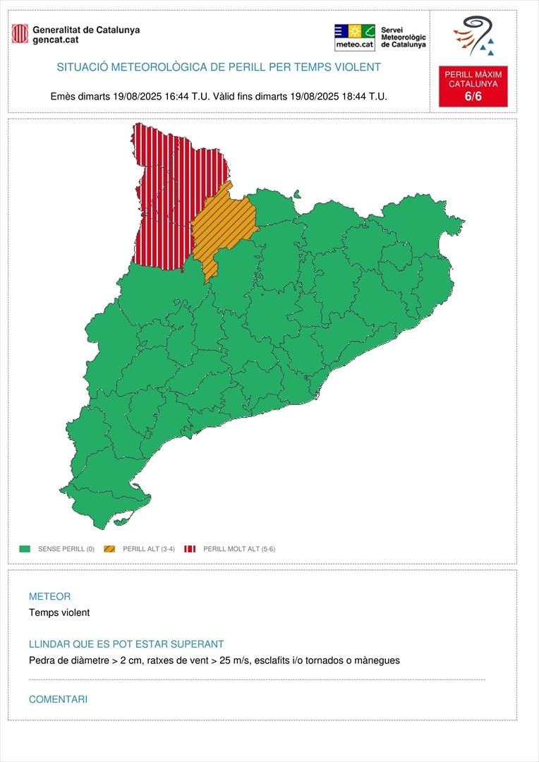 EuropaPress 6907558 alerta meteocat