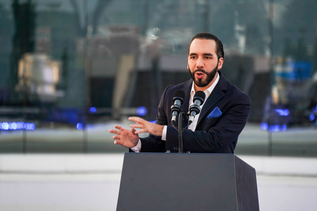 EuropaPress 5918765 april 15 2024 san salvador salvador salvadoran president nayib bukele