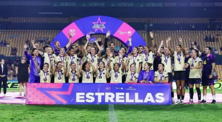 El Barça femení arrenca la seva gira a Mèxic amb una victòria d'infart en els penals