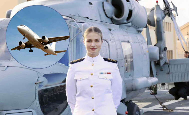 Leonor comença la seva etapa en l'Acadèmia de l'Aire en el seu camí cap a la prefectura de les Forces Armades