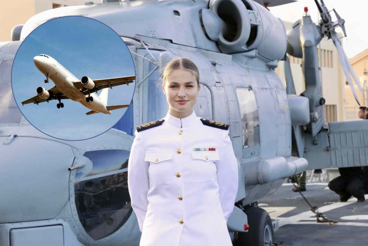 Leonor comença la seva etapa en l'Acadèmia de l'Aire en el seu camí cap a la prefectura de les Forces Armades