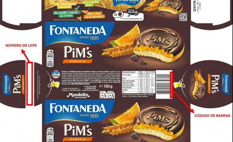Alerta alimentària: retiren un lot de galetes Fontaneda per la presència de partícules metàl·liques