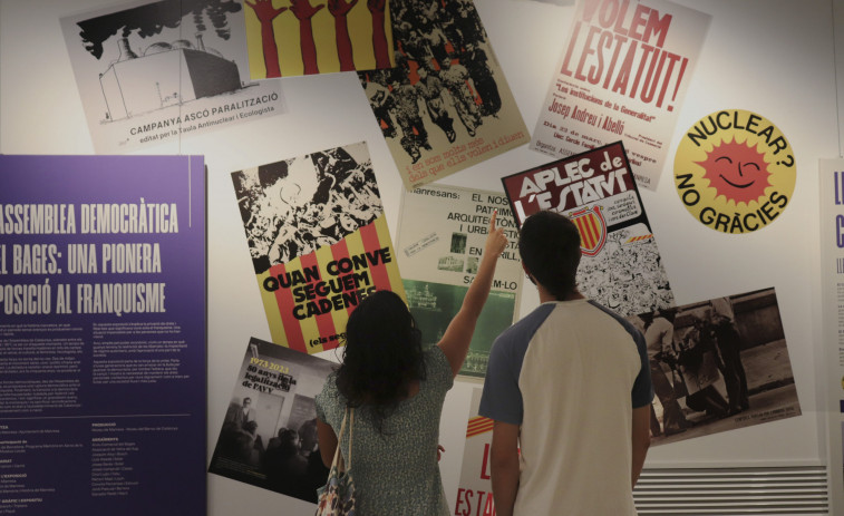 Manresa recorda la lluita antifranquista amb l'exposició sobre l'Assemblea Democràtica del Bages