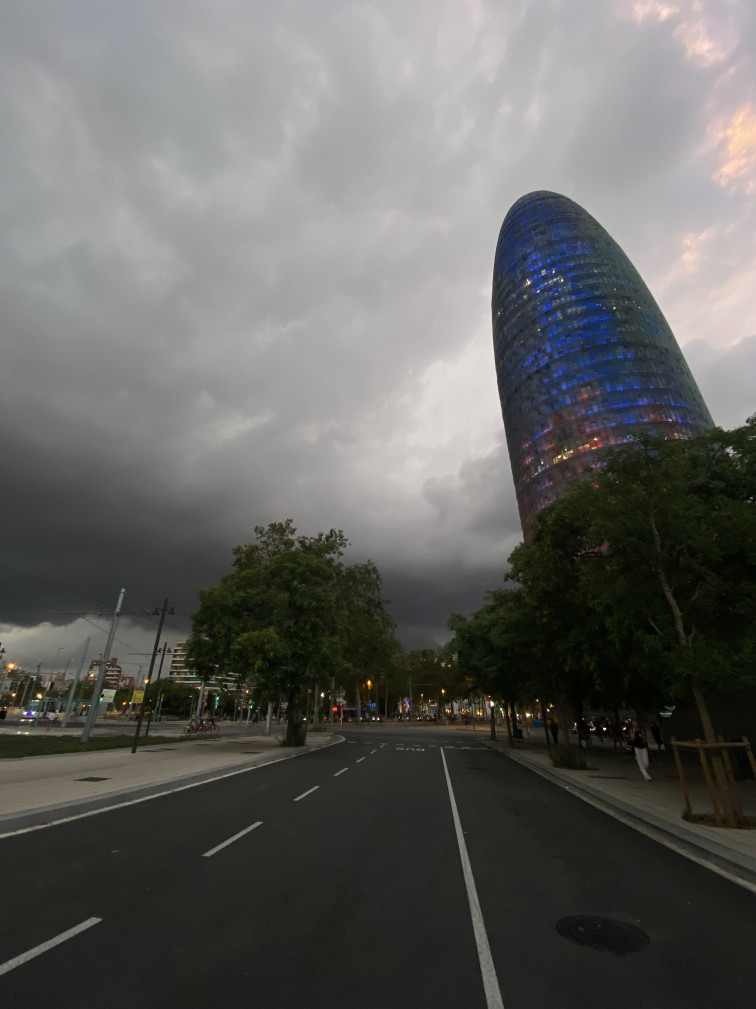 Fortes pluges i prealerta a Catalunya