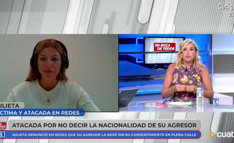 Un programa de Cuatro revictimiza a una jove catalana per no donar la nacionalitat del seu agressor sexual