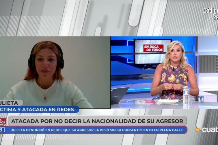 Un programa de Cuatro revictimiza a una jove catalana per no donar la nacionalitat del seu agressor sexual