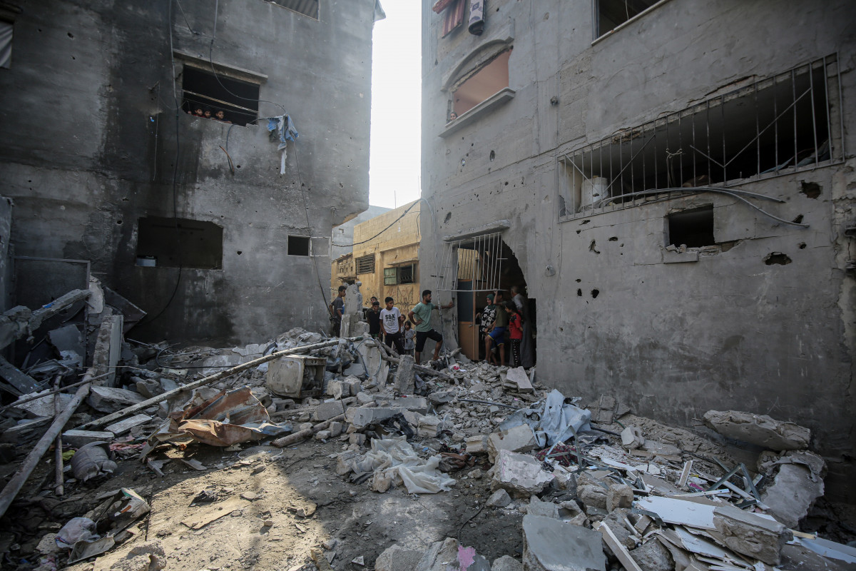 EuropaPress 6853103 july 11 2025 gaza city gaza strip palestinian territory view of destruction