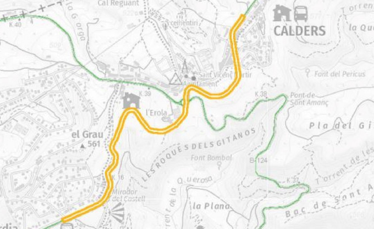 Calders millorarà el seu trànsit amb la construcció de dues noves rotondes