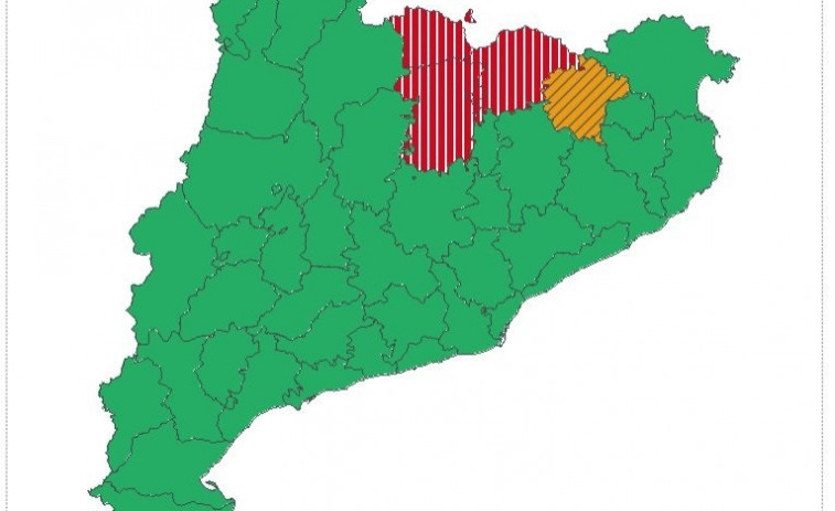 Alerta vermella per temps violent aquest dijous al Ripollès, la Cerdanya i el Berguedà